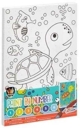 Malowanie po numerach Żółw