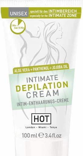 BoT ŻEL/SPREJ-HOT INTIMATE DEPILATION CREAM 100 ML