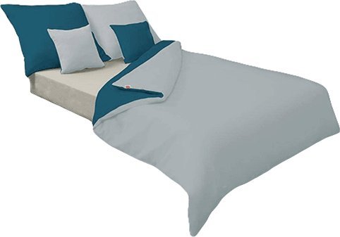 Multitex Pościel 160 x 200 3cz Satynowa Double Face Gold 17