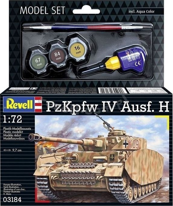 Revell Model plastikowy PZKPFW. IV Ausf H 1/72
