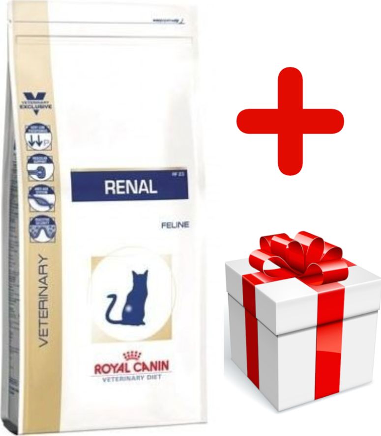 Royal Canin ROYAL CANIN Renal Feline RF 23 4kg + niespodzianka dla kota GRATIS!