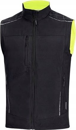 Ardon ARDON VISION WINTER - kamizelka softshell czarna - czarno-żółty H5972 4XL