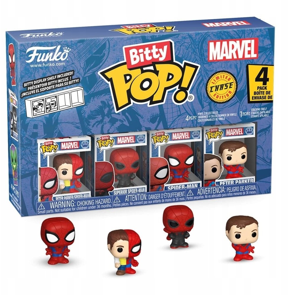 Figurka Funko Pop Figurka POP Marvel: Parker Split 4-pak mix