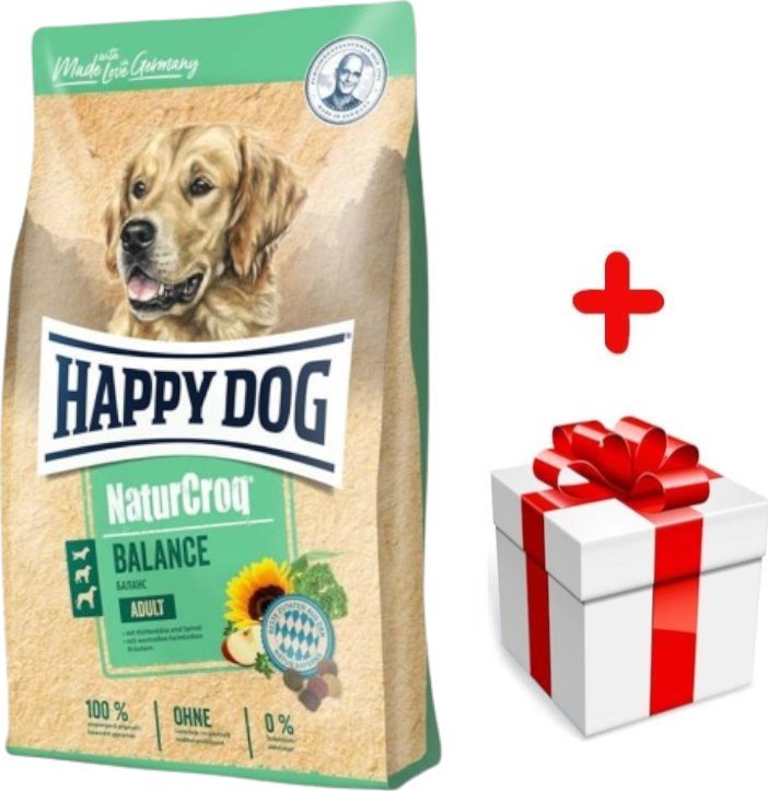 Happy Dog Happy Dog NaturCroq Adult Balance 15 kg + niespodzianka dla psa GRATIS!