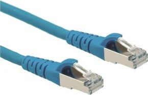 Roline ROLINE Patchcord Kat.6A S/FTP (PiMF) Component Level LSOH niebieski 1m