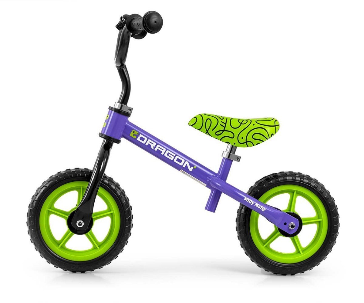 Rowerek biegowy Milly Mally Milly Mally Rowerek biegowy Dragon Violet