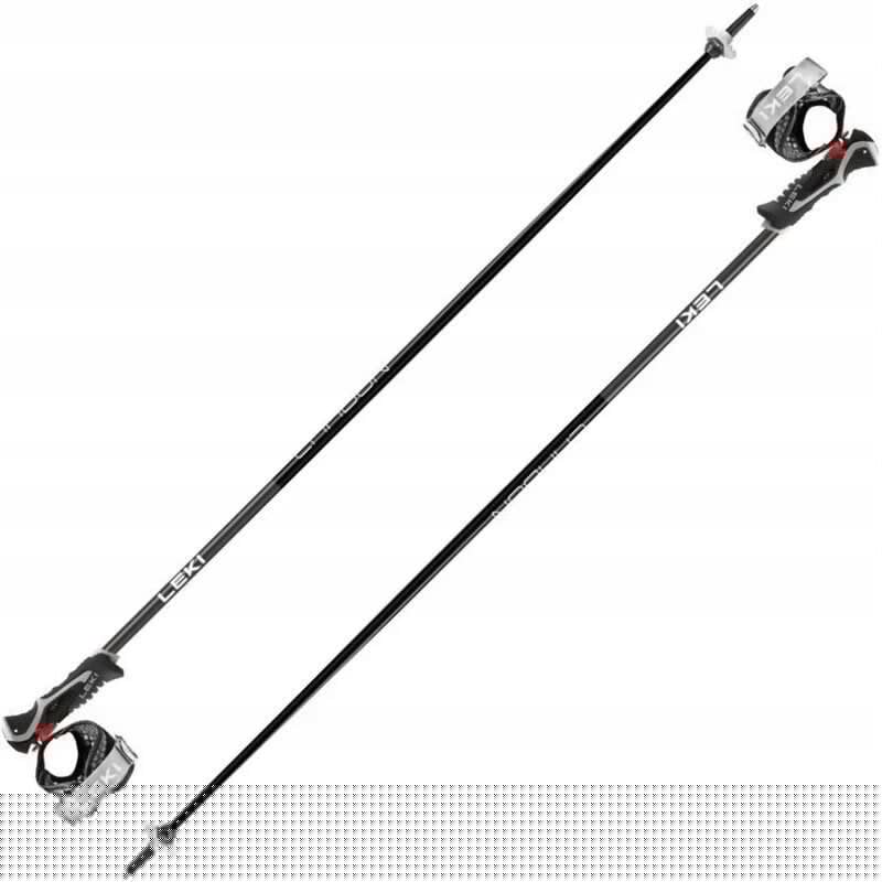 LEKI KIJE 3D CARBON 14 red 110