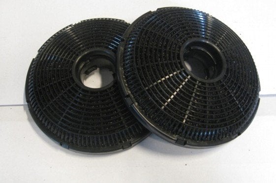 Silverline Silverline KUL13, Cooker hood filter, Black, Carbon, Plastic, Silverline, 16.3 cm, 2 pc(s)