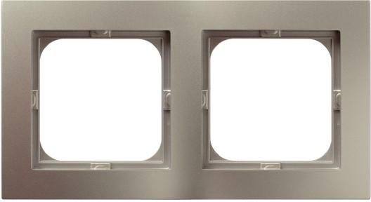 Ospel Ramka AS 2-krotna satyna light (R-2G/45)