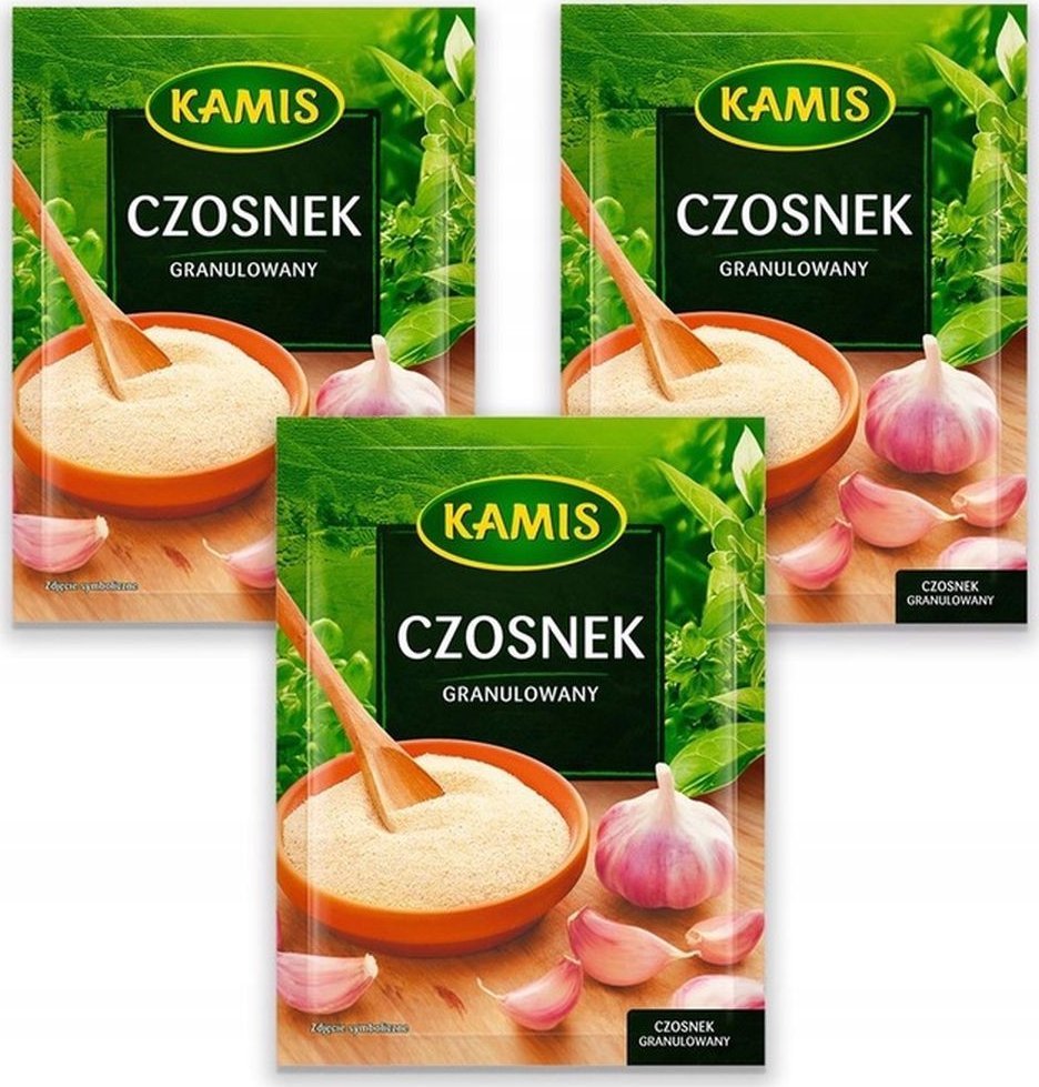 Kamis Kamis Czosnek granulowany 20 g x 3 sztuk
