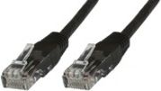 MicroConnect RJ-45/RJ-45 kat.6 0.2m Czarny (UTP6002S)