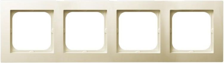 Ospel Ramka poczwórna AS ecru (R-4G/27)