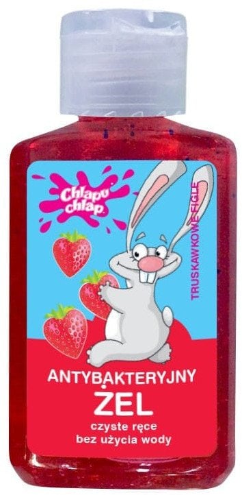 CHLAPU CHLAP Żel antybakteryjny do rąk - Truskawkowe Figle 60 ml