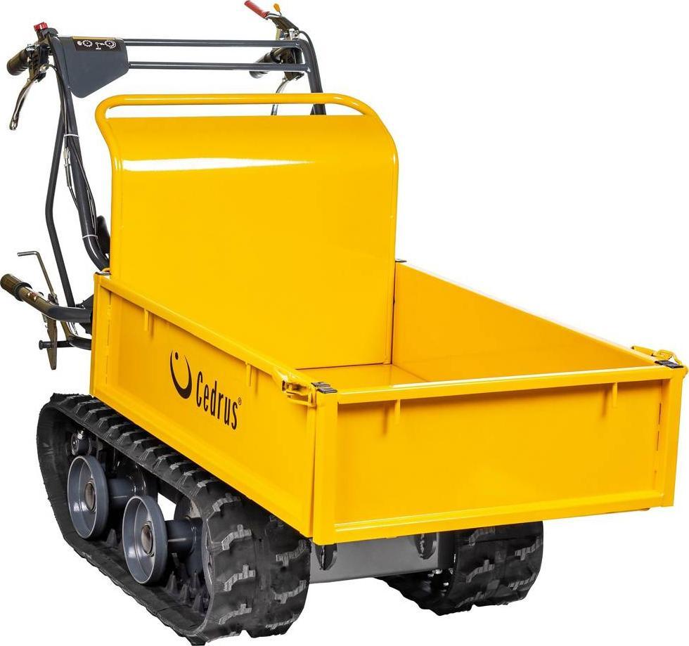 Cedrus CEDRUS TR300G WOZIDŁO TRANSPORTER BUDOWLANY GĄSIENICOWY OGRODOWY TACZKA WYWROTKA NA GĄSIENICACH - OFICJALNY DYSTRYBUTOR - AUTORYZOWANY DEALER C