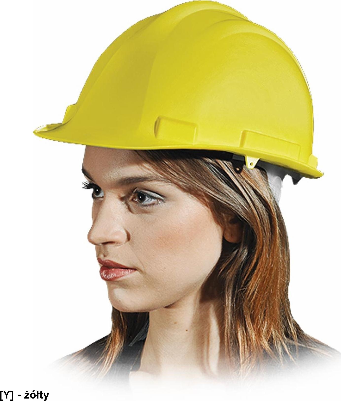 R.E.I.S. UNIVER-KAS - hełm ochronny - biały.