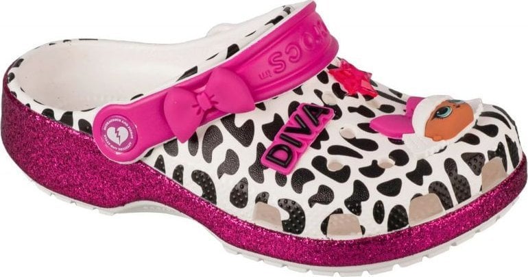 Crocs Crocs LOL Surprise Diva Girls Classic Clog 209465-100 białe 33/34
