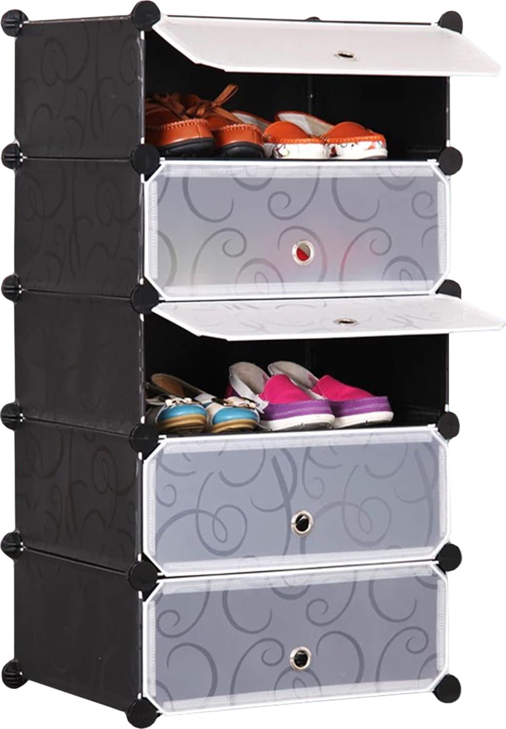 Leobert Szafka modułowa na buty 5 poziomów