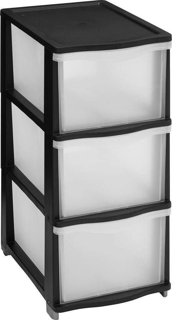 5five Regał plastikowy z szufladami PLAS, wys. 63,1 cm