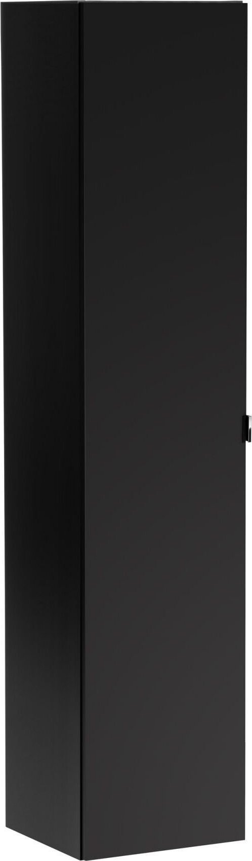 Comad Szafka łazienkowa, słupek, Santa Fe, 35x33x160 cm, czarny, mat