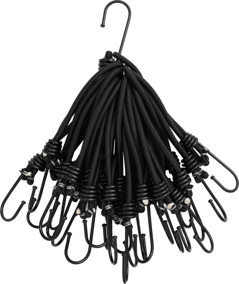 vidaXL Linki transportowe, z haczykami, 25 szt., 17 cm