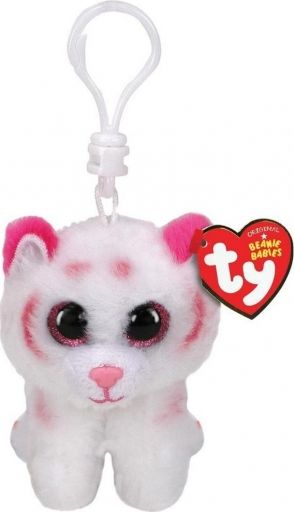 Breloczek TY Beanie Boos Tabor - Różowo-biały Tygrys brelok