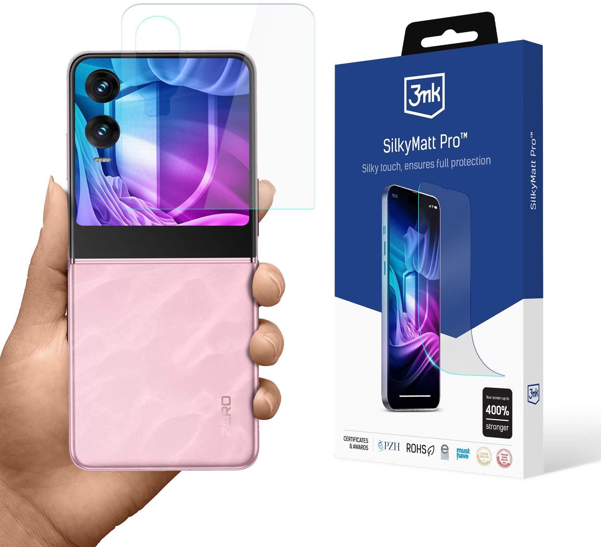 INFINIX ZERO FLIP (FRONT) - 3MK SILKY MATT PRO