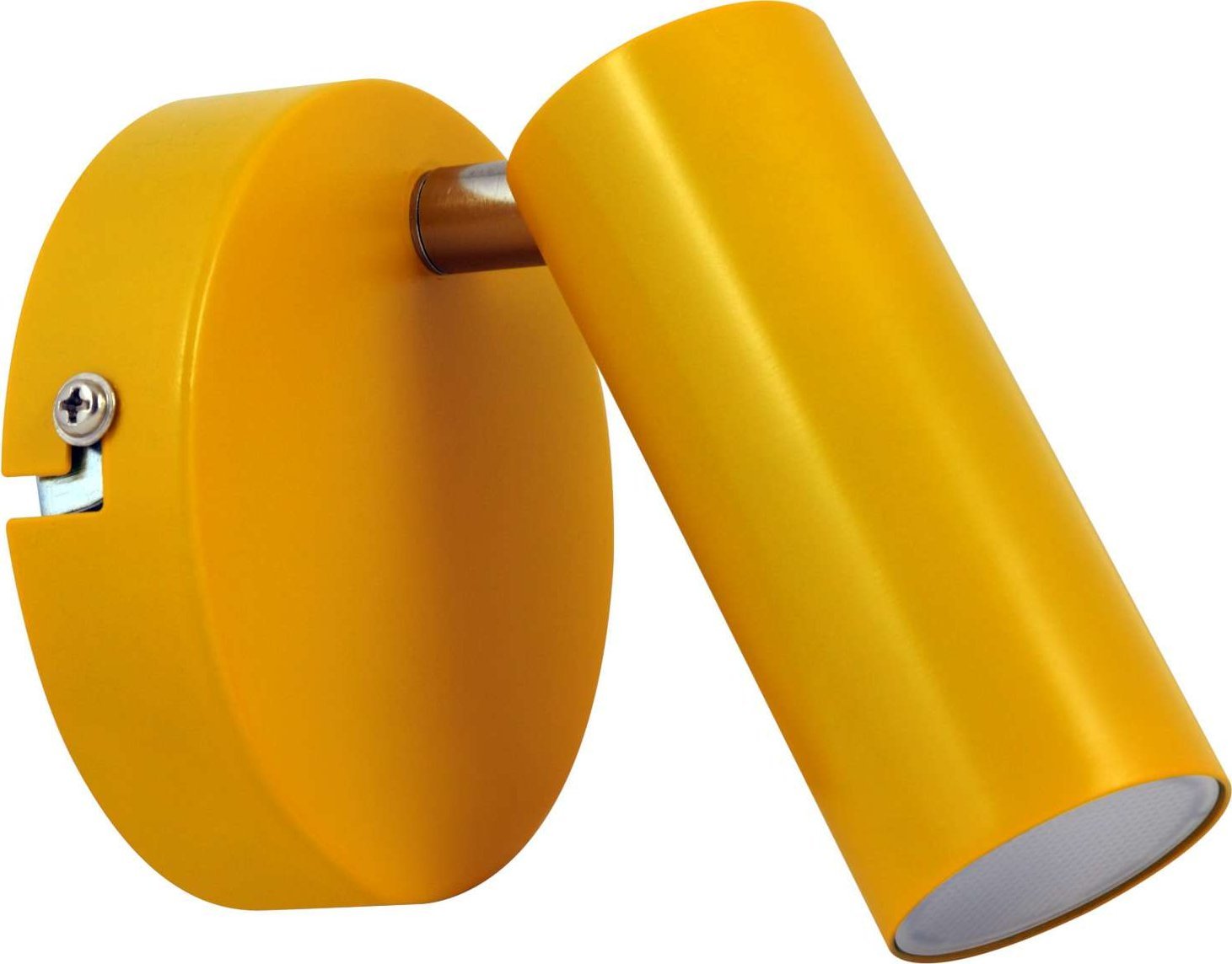 Kinkiet Polux Kinkiet LAMPA ścienna GAVI 311726 Polux regulowana OPRAWA metalowy reflektorek LED 4,5W 3000K tuba żółta