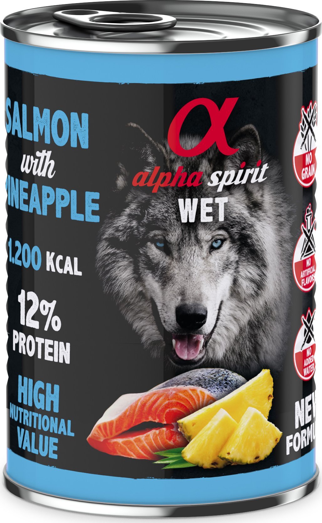 Alpha Spirit ŁOSOŚ Z ANANASEM 400g