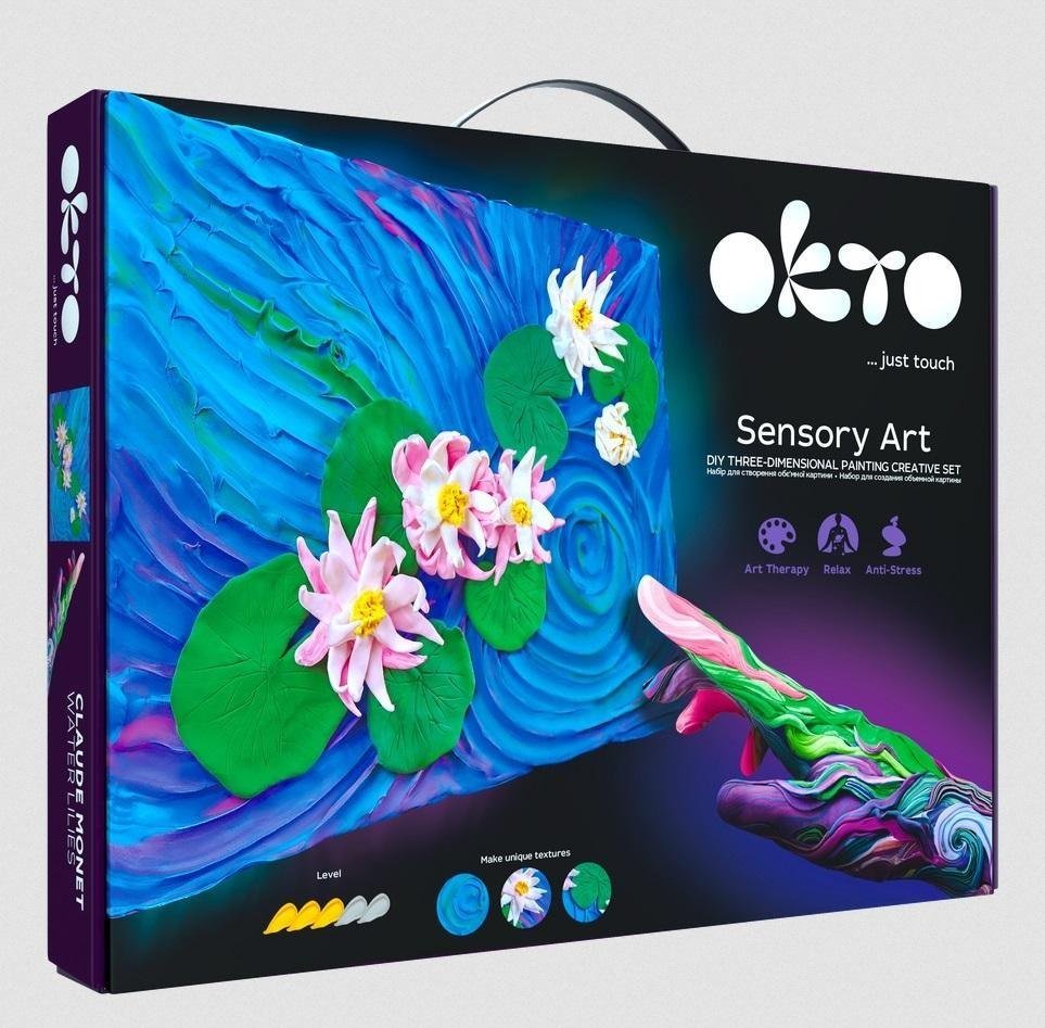 Okto Zestaw kreatywny - Lilie wodne 30x40cm