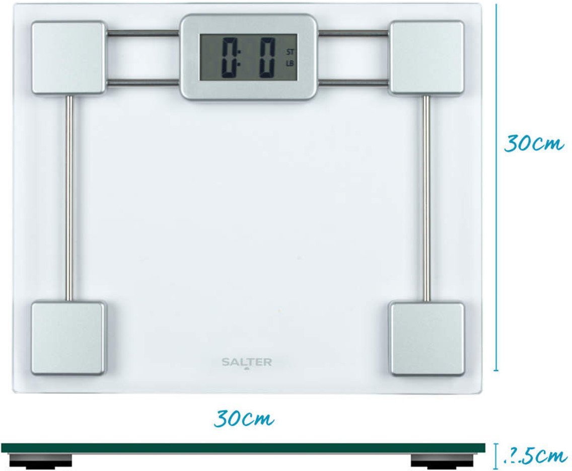 9081 SV3RFTE Glass Electronic Bathroom Scale