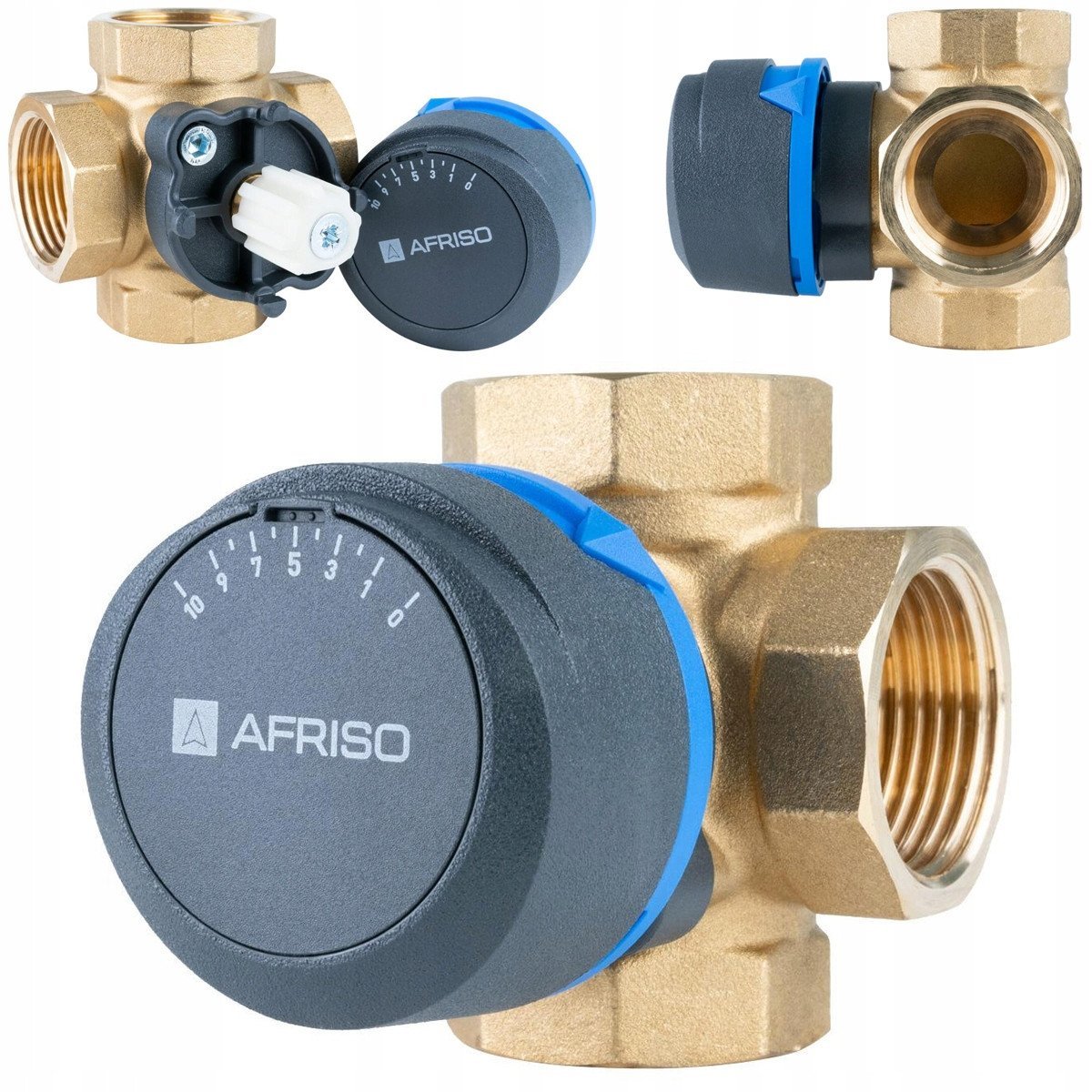 4-drogowy obrotowy zawór mieszający ARV 484 ProClick, DN25, Rp1, Kvs 9 m3/A