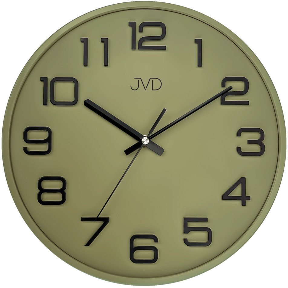 JVD Zegar ścienny HX2472.12 zielony 31 cm .