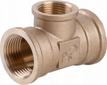 Perfexim Trójnik redukcyjny mosiądz WZW 3/4x1/2 wzmocniony PHA-314 G3/4xG1/2xG3/4 WZW PN16 [20/100]