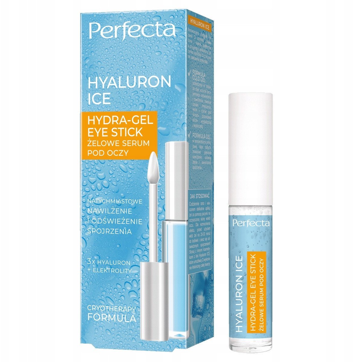 PERFECTA_Hyaluron Ice Żelowe serum pod oczy 11g