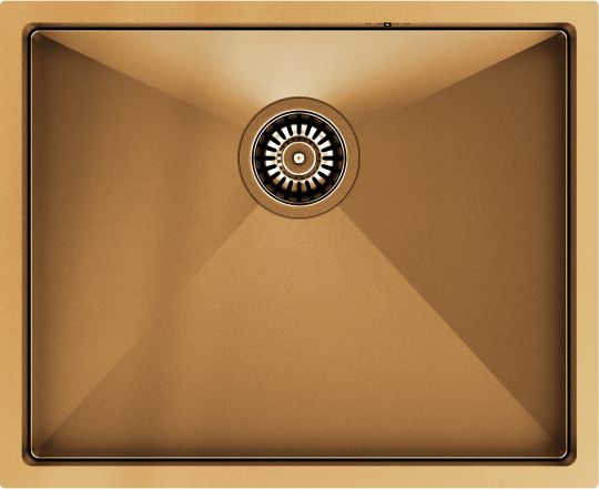 Zlewozmywak Quadron ANTHONY SteelQ PVD miedziany wersja podwieszana
