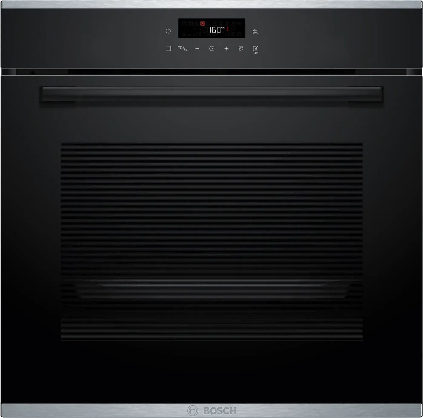 Bosch Oven | HBA272BB3 | 71 L | Electric | Pyrolysis/Hydrolytic | Touch control | Height 59.5 cm | Width 59.4 cm | Black
