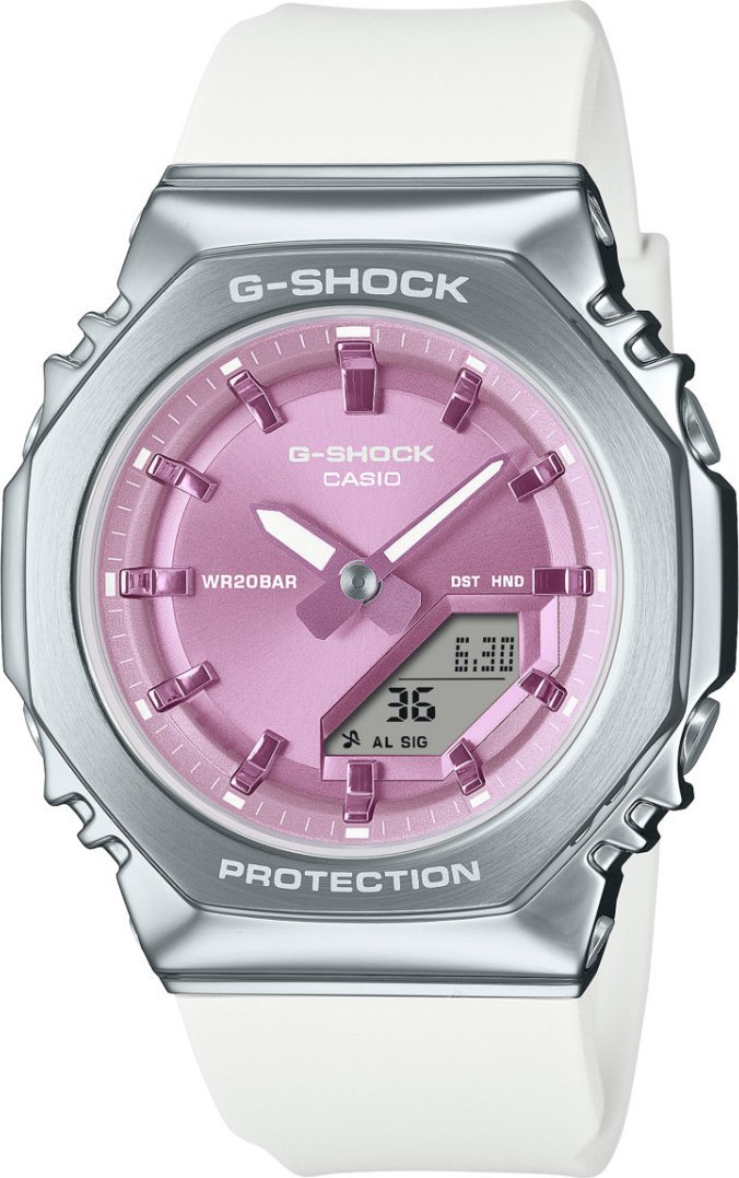 Casio G-Shock GM-S2110-7A6ER 200m biały