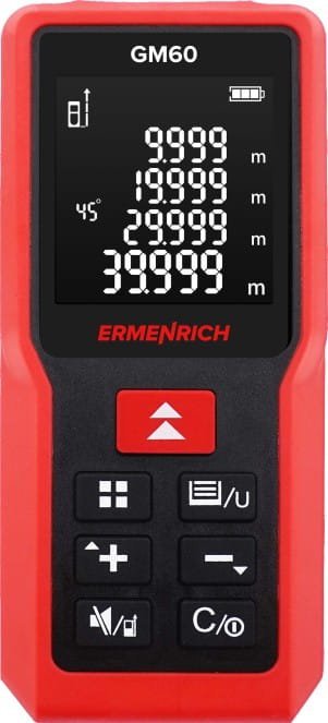 Dalmierz laserowy Ermenrich Ermenrich Reel GM60 Laser Meter