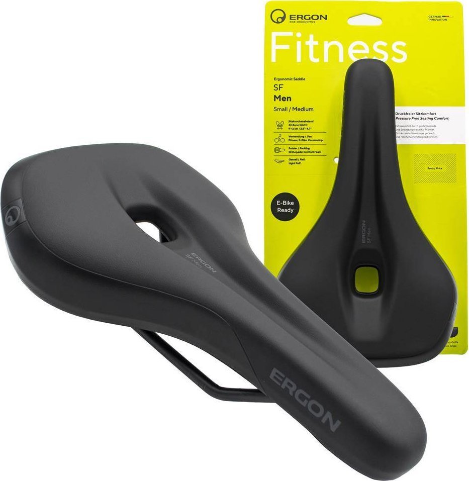Ergon Siodełko Ergon SF MEN, rozmiar S/M, czarne