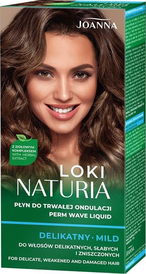 Joanna Joanna Naturia Loki płyn do trwałej ondulacji Delikatny 2x75ml -SM