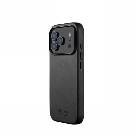 Mujjo Leather Case - etui skórzane do iPhone 17 Pro Max kompatybilne z MagSafe (black)