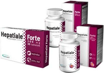 VetExpert HEPATIALE FORTE SMALL BREED and CATS 170MG 40TBL