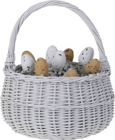 Dekoracja świąteczna WickerPL koszyk wielkanocny