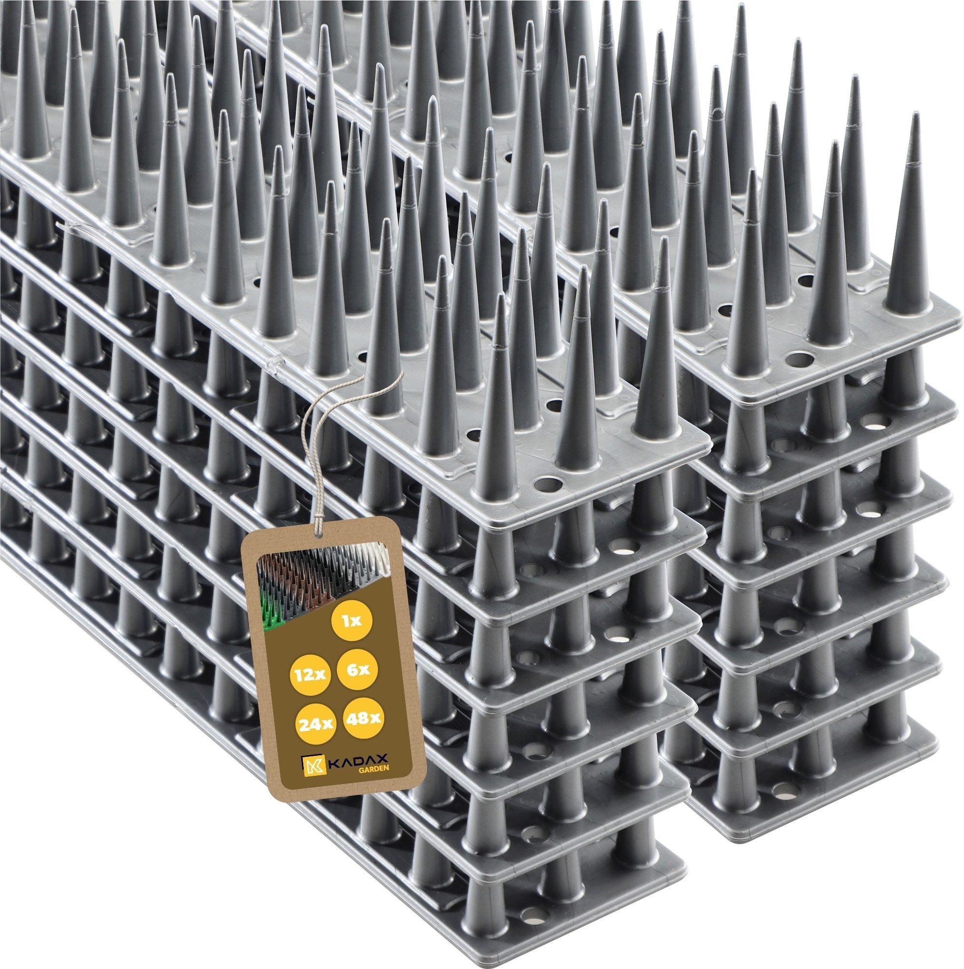 Kadax Plastikowe Kolce Na Ptaki Gołębie 12szt 6,12M