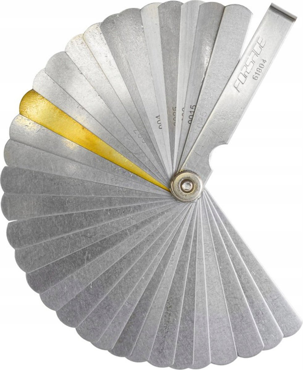 Forsage Szczelinomierz listkowy 0.04-0.88mm (32 grubości)