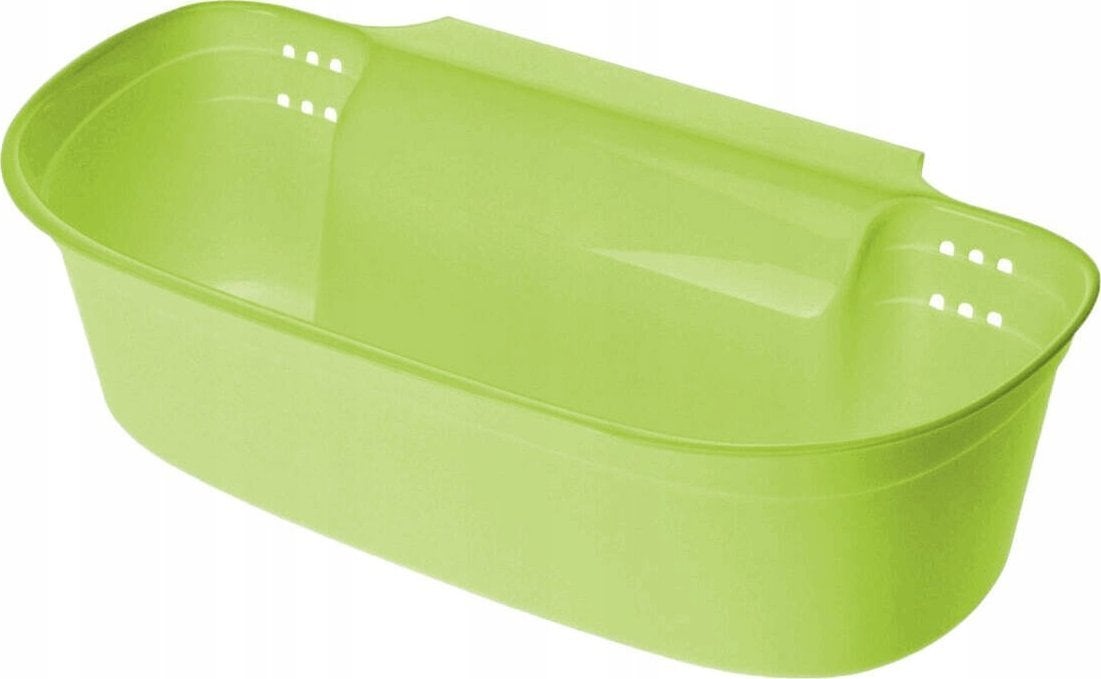 Excellent Houseware Pojemnik na obierki, odpadki kuchenne, wiszący, zielony