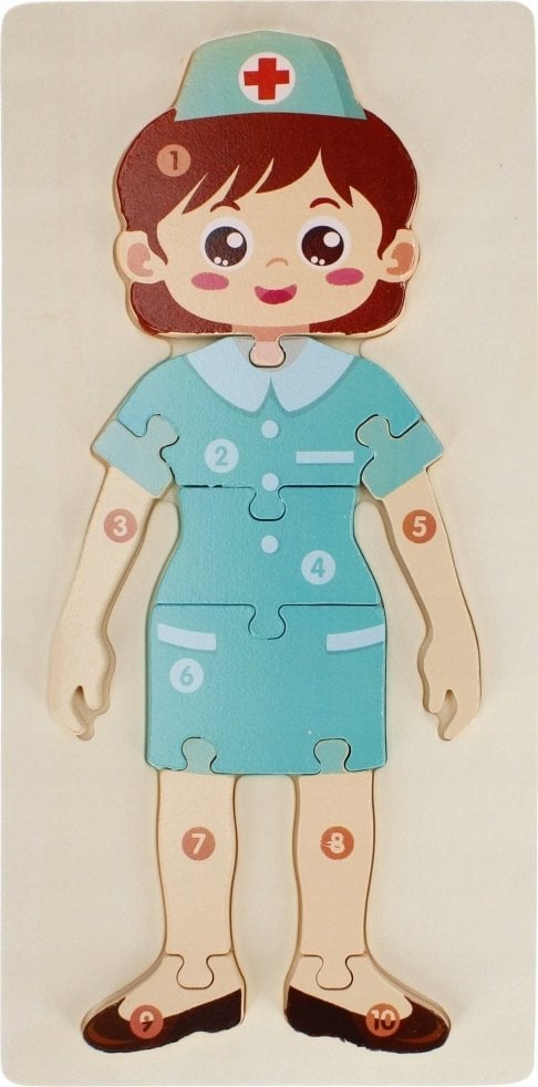 Mega Creative UKLADANKA DREW PIELEGNIARKA 10EL 15X32 MC FOL102