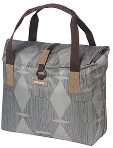 Torba na bagażnik BASIL ELEGANCE BICYCLE SHOPPER 20-26L Hook On System, wodoodporna chateau taupe (NEW)