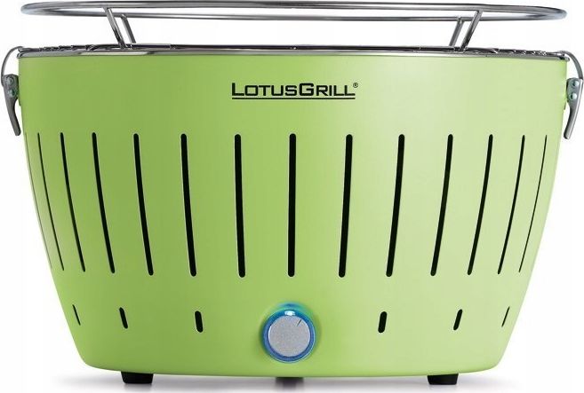 LotusGrill Grill ogrodowy Węglowy Standard 32 cm x 32 cm zielony