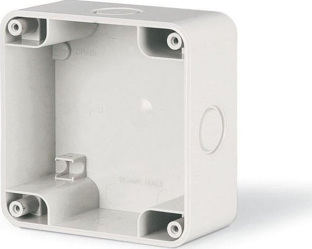 Scame Puszka natynkowa, 1 moduł, M95, IP66, szary, PROTECTA